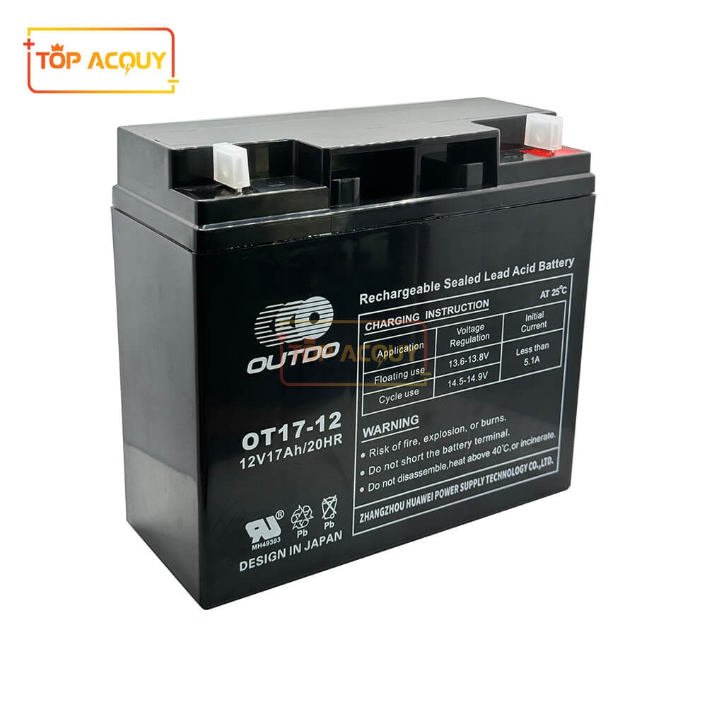 ẮC QUY OUTDO 12V-17AH 20HR OT17-12