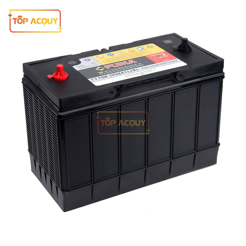 ẮC QUY PUMA 12V 100AH 1110K (95E41L/R) (CONTAINER, ĐẦU KÉO)