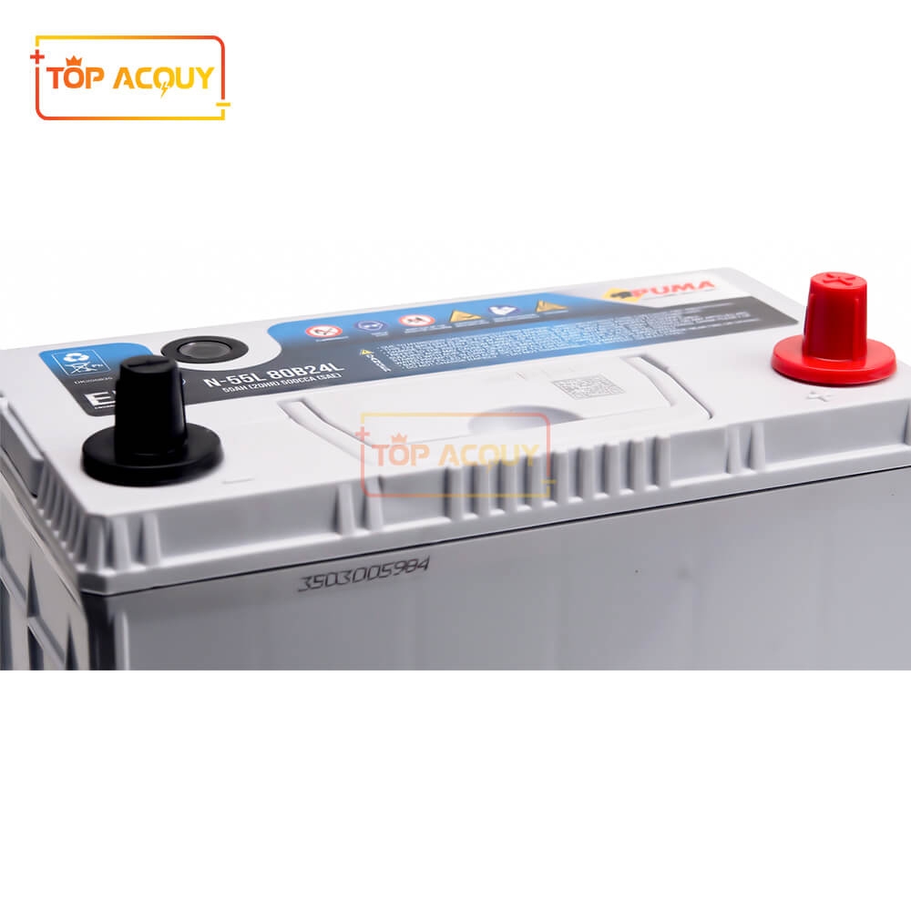 BÌNH ẮC QUY PUMA 12V - 55AH EFB N-55 (80B24L) (START-STOP)