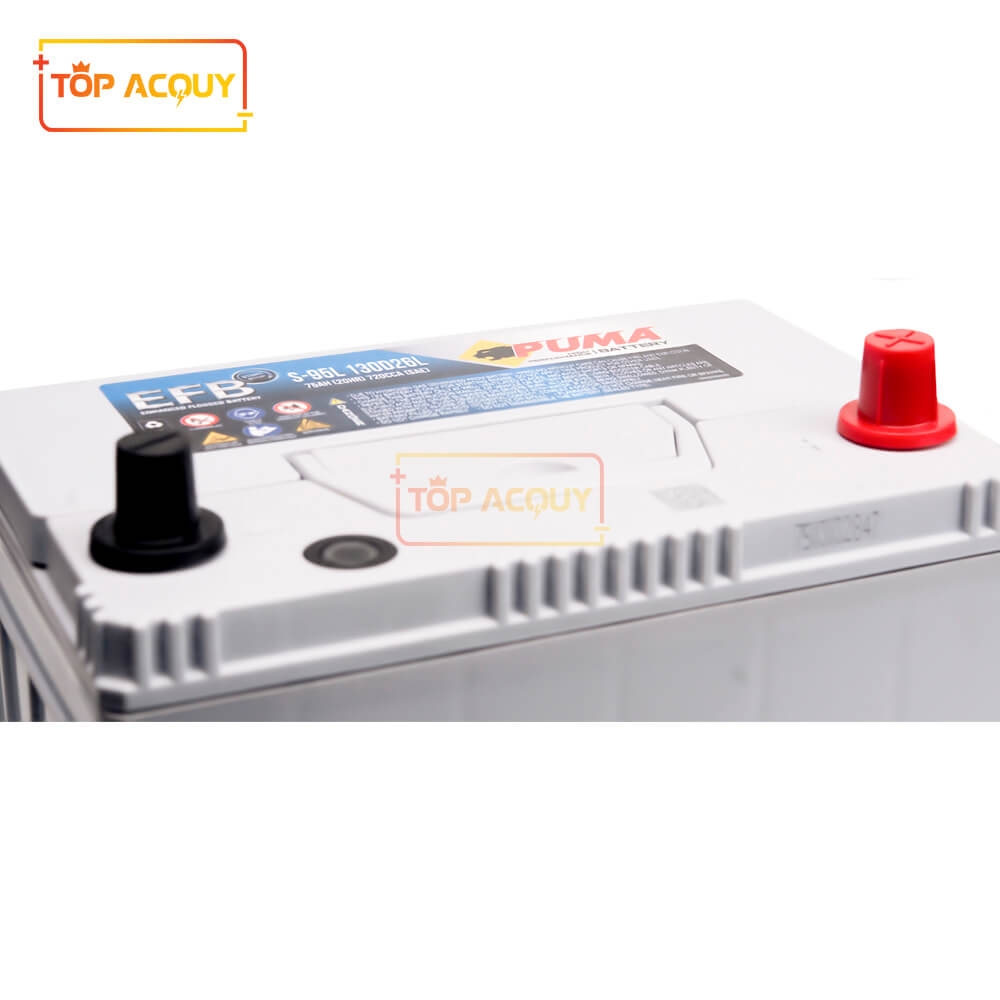 BÌNH ẮC QUY PUMA 12V - 75AH EFB S-95L (130D26L) (START-STOP)