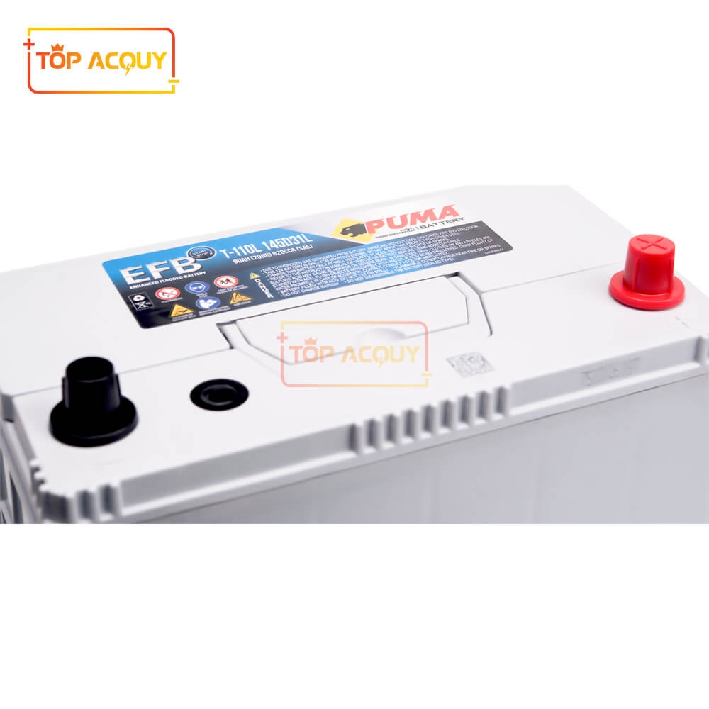 BÌNH ẮC QUY PUMA 12V - 90AH EFB T-110L (145D31L) (START-STOP)