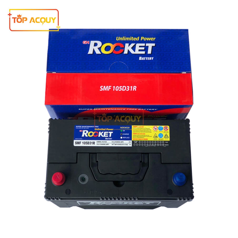 ẮC QUY ROCKET 12V - 94AH SMF 105D31R