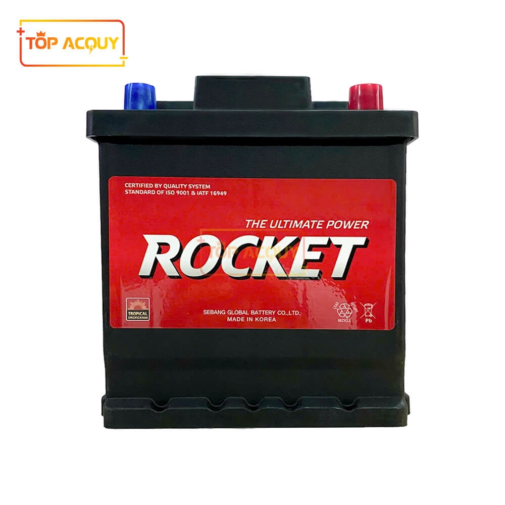 ẮC QUY ROCKET 12V - 40AH SMF 54018 DIN40(L)