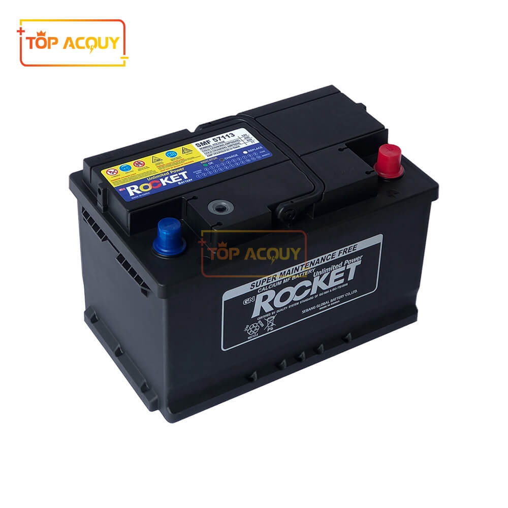 ẮC QUY ROCKET 12V - 71AH SMF 57113 (DIN)