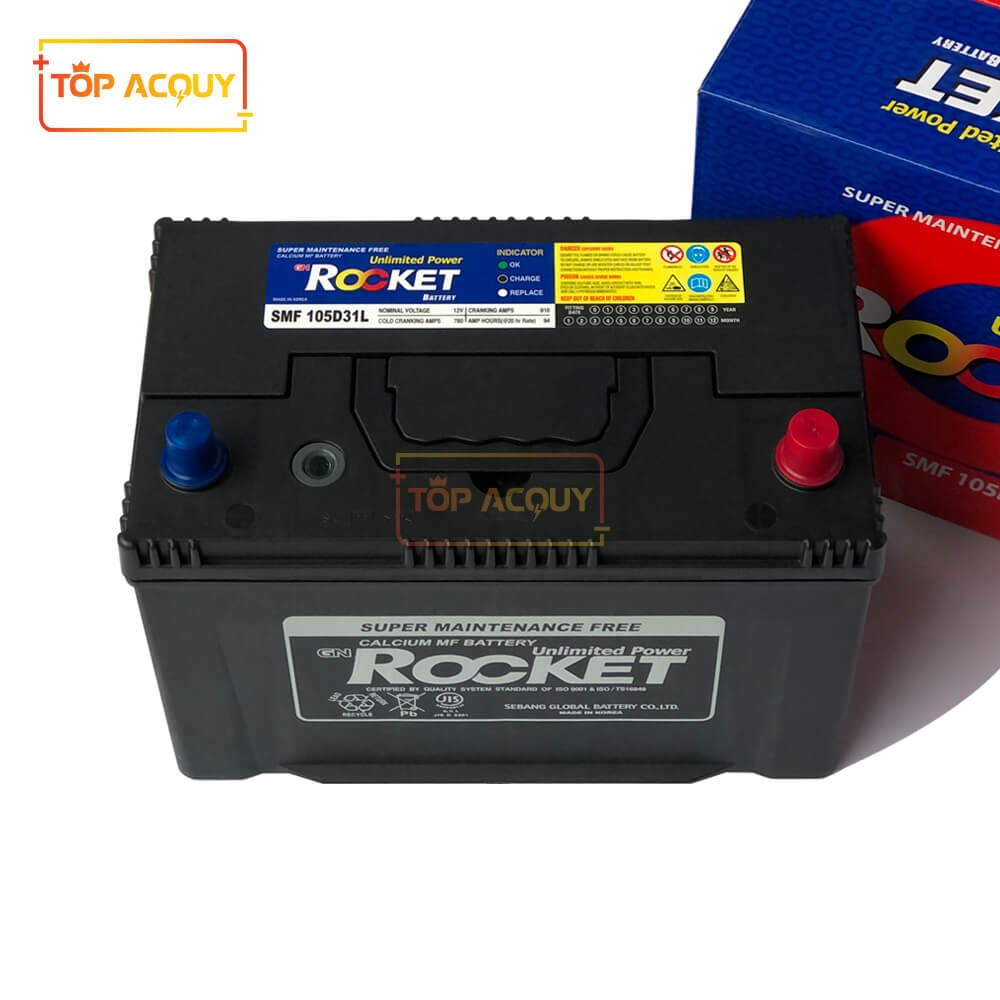 ẮC QUY ROCKET 12V - 94AH SMF 105D31L