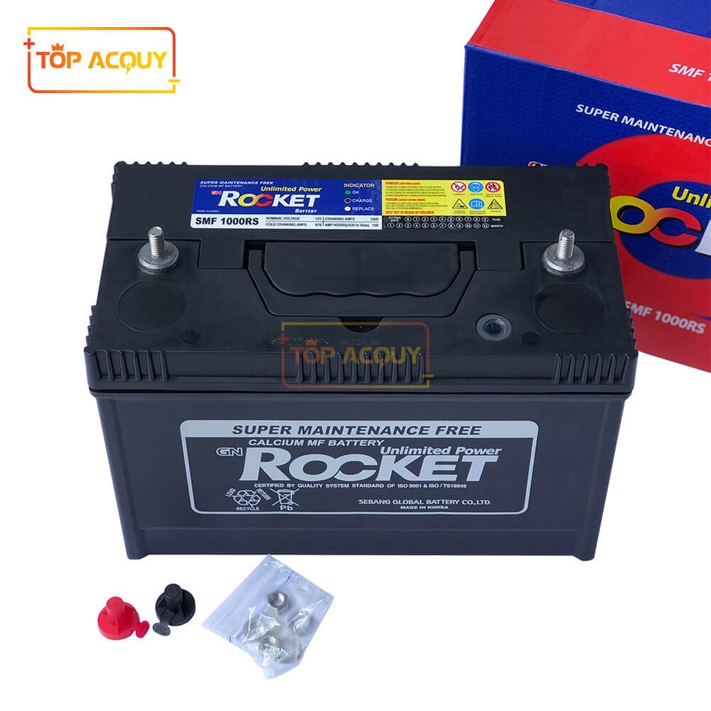 ẮC QUY ROCKET 12V- 100AH SMF 1000RS (CONTAINER)
