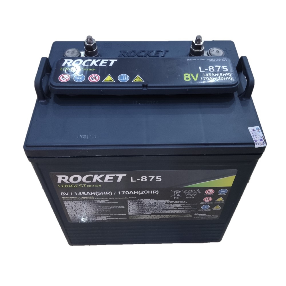 ẮC QUY ROCKET 8V - 170AH L-875 (GC8-875)
