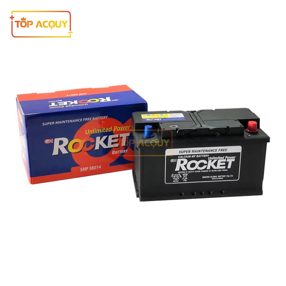 ẮC QUY ROCKET 12V - 80AH SMF 58014 (DIN)