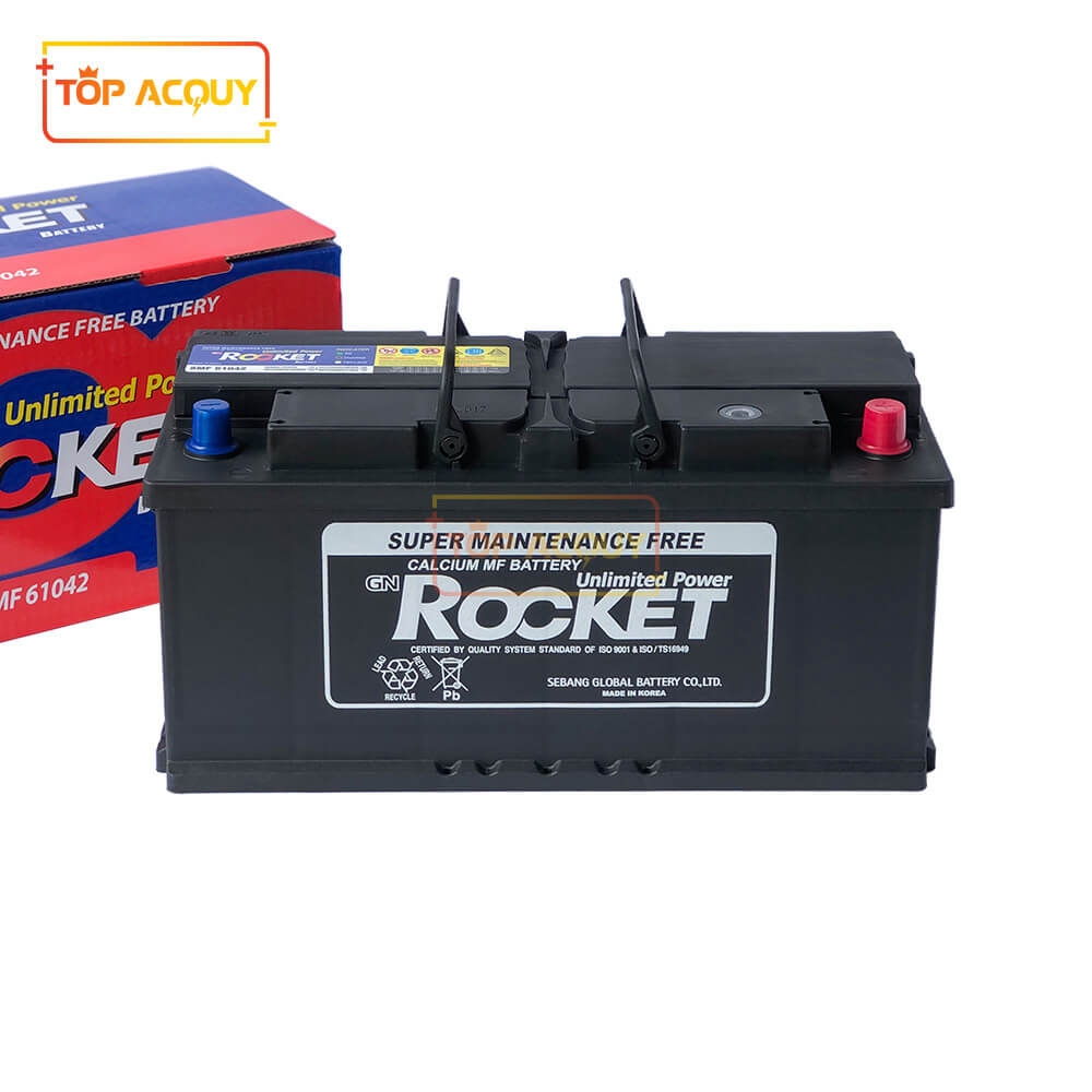 ẮC QUY ROCKET 12V - 110AH SMF 61042 (DIN)