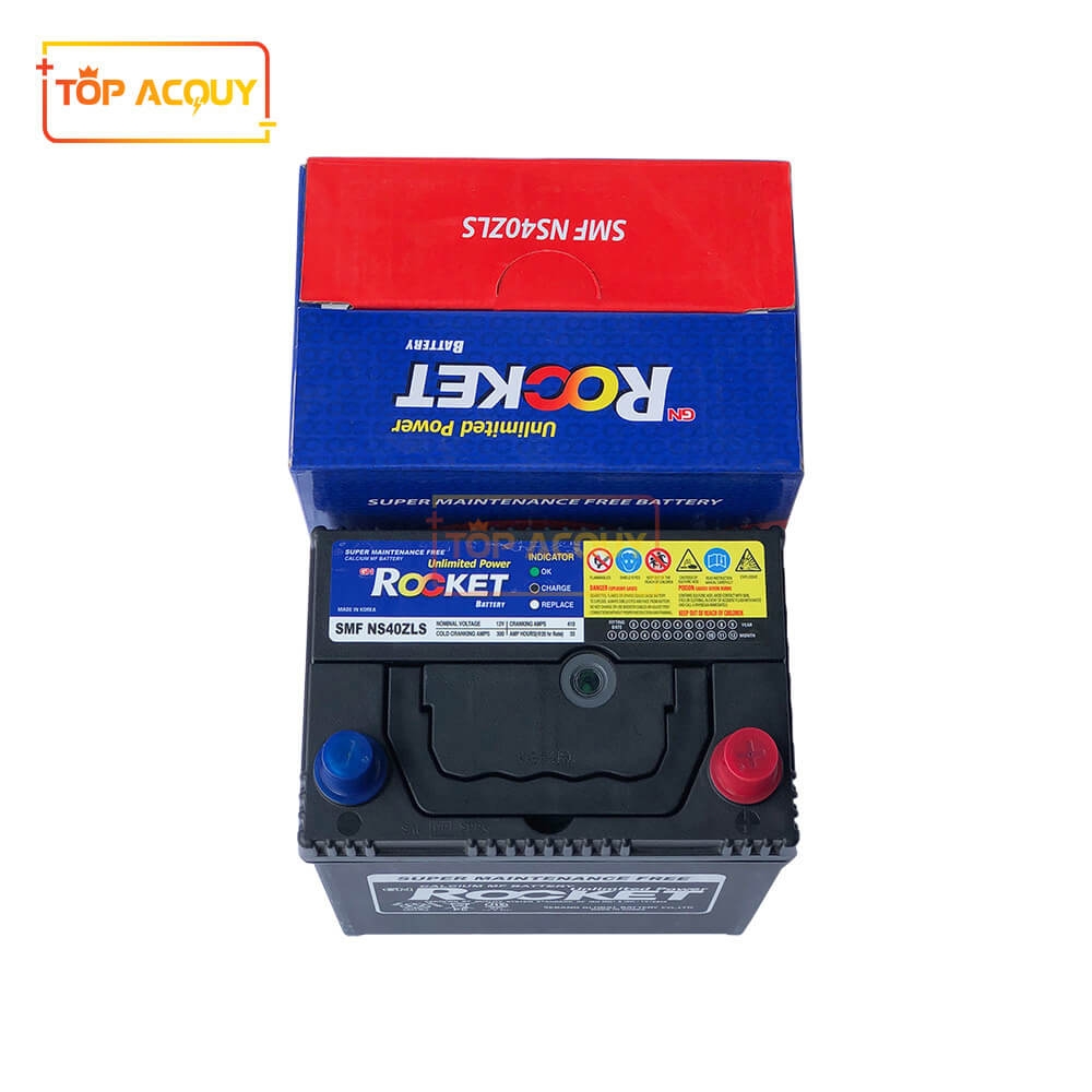 ẮC QUY ROCKET 12V - 35AH SMF NS40ZLS