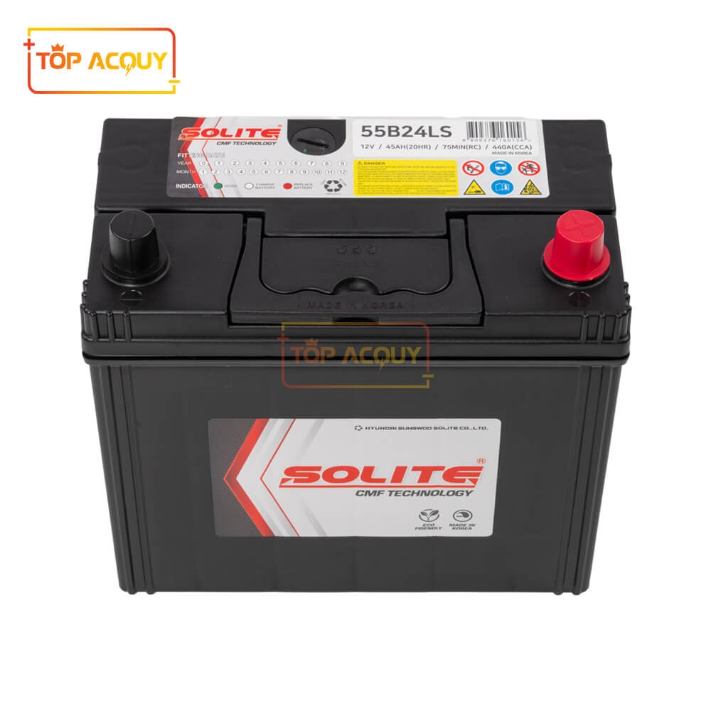 ẮC QUY SOLITE 12V - 45AH CMF55B24LS