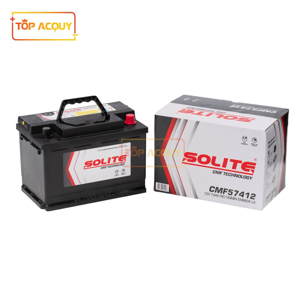 ẮC QUY SOLITE 12V - 74AH CMF57412 (DIN74)