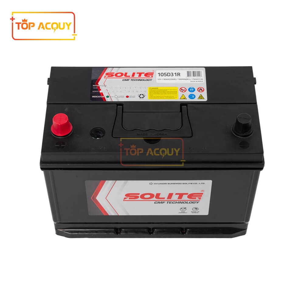 ẮC QUY SOLITE 12V - 90AH CMF105D31R