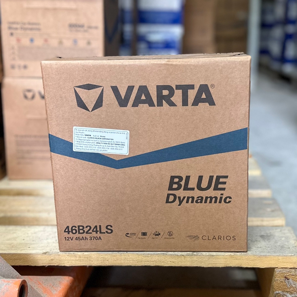 ẮC QUY VARTA 12V - 45AH 46B24LS (NX100-S6LS) (NEW MODEL) BLUE DYNAMIC