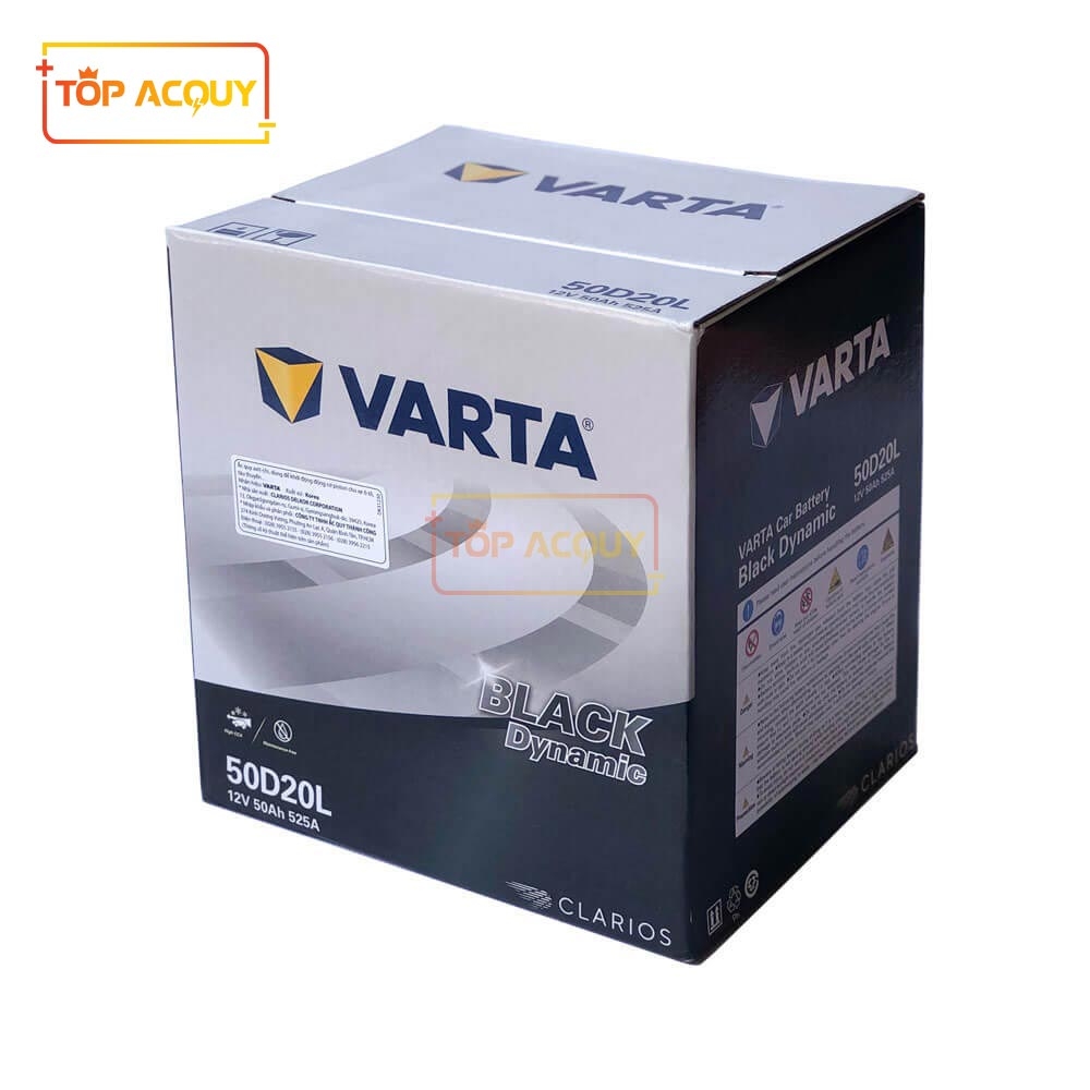 ẮC QUY VARTA 12V - 50AH 50D20L