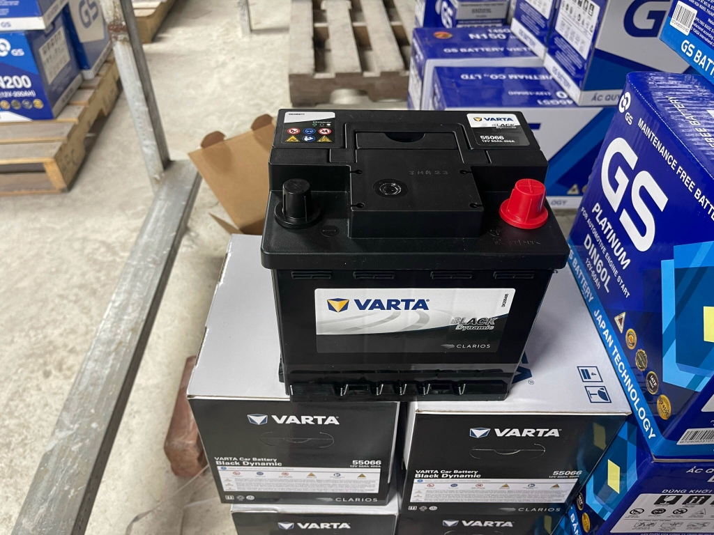 ẮC QUY VARTA 12V - 50AH 55066 DIN50 (VINFAST FADIL)