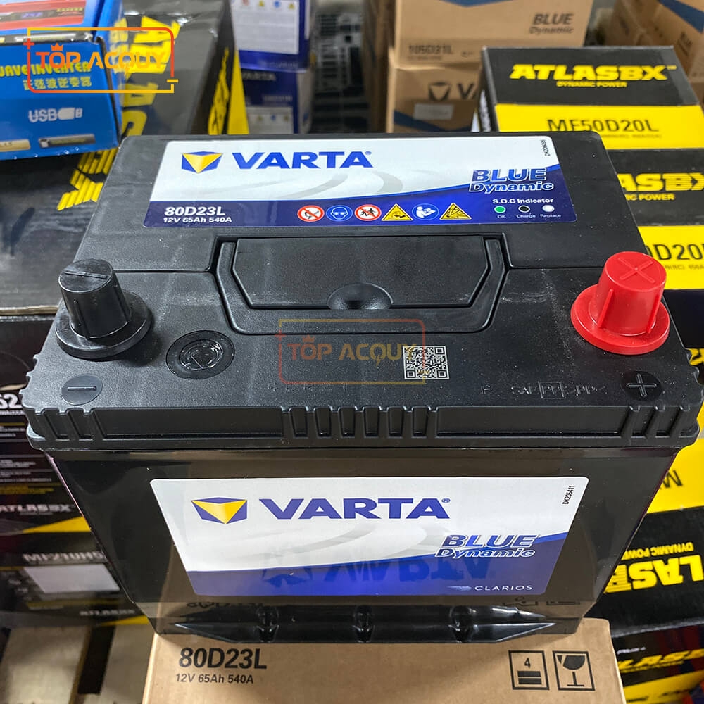ẮC QUY VARTA 12V 65AH 80D23L (NEW MODEL) BLUE DYNAMIC