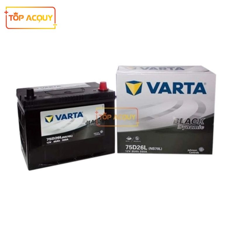 ẮC QUY VARTA 12V - 65AH 75D26L (S70L)