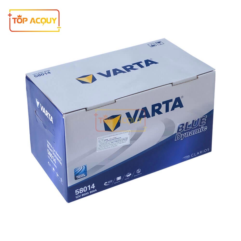 ẮC QUY VARTA 12V - 80AH 58014 DIN80