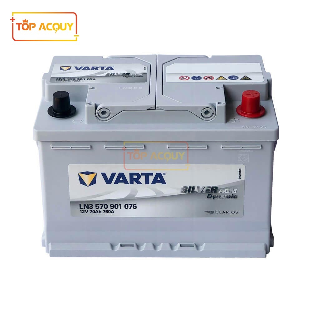 Ắc Quy Varta AGM LN3 570901076 12V - 70Ah