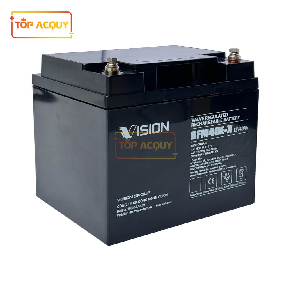 ẮC QUY VISION 12V - 40AH 6FM40E-X