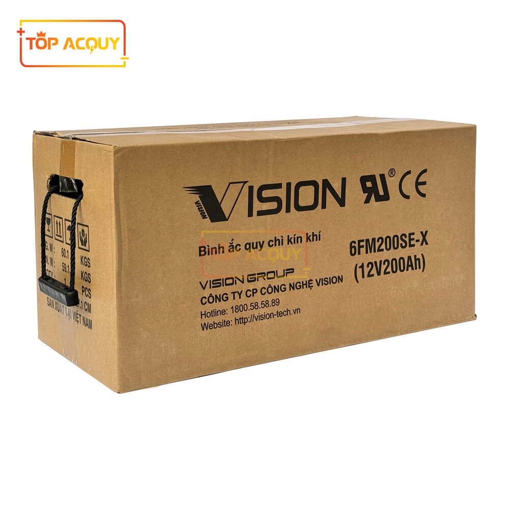 ẮC QUY VISION 12V - 200AH 6FM200SE-X