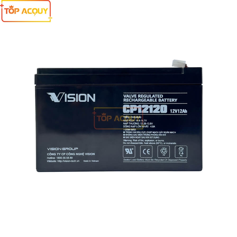 ẮC QUY VISION 12V - 12AH CP12120