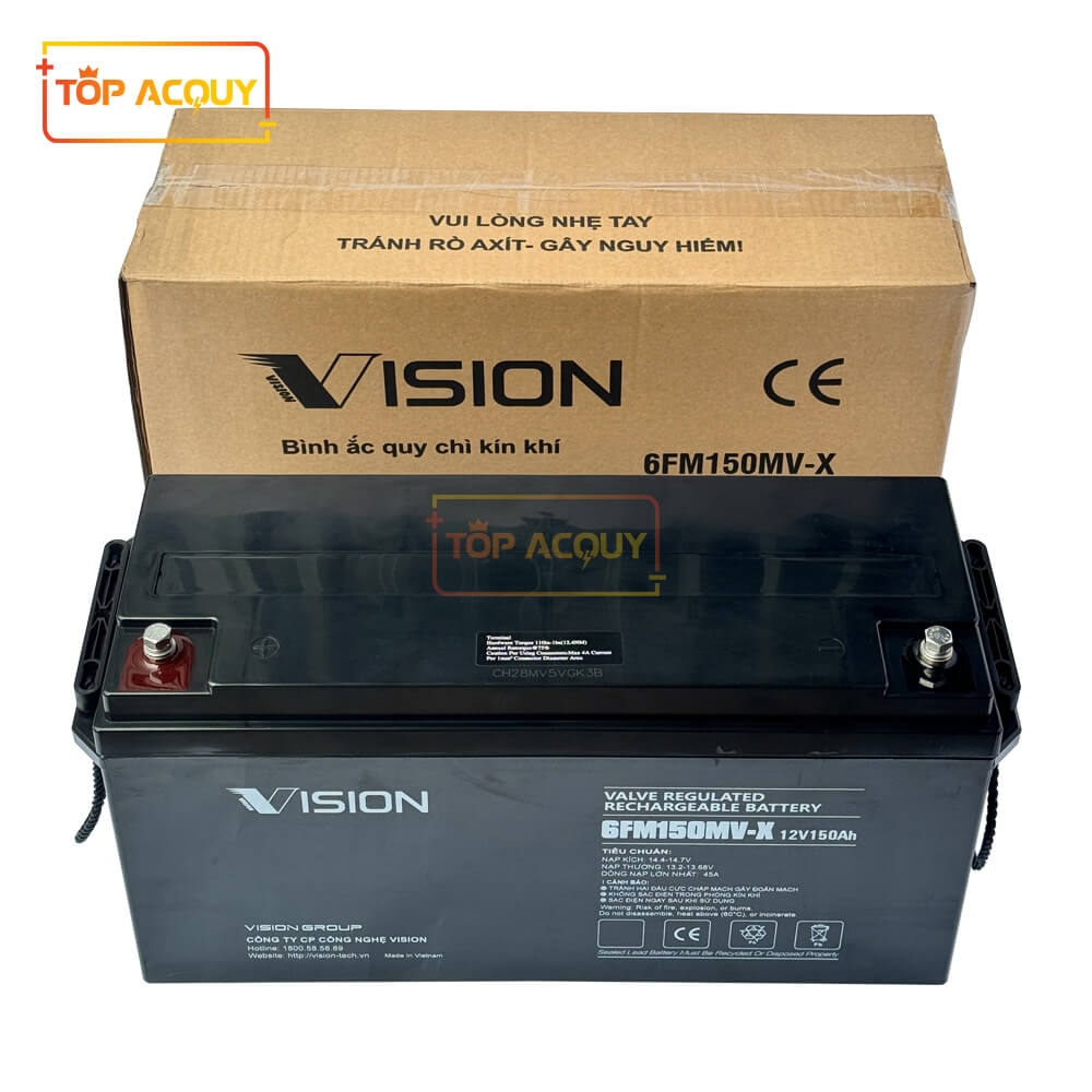 ẮC QUY VISION 12V-150AH 6FM150MV-X