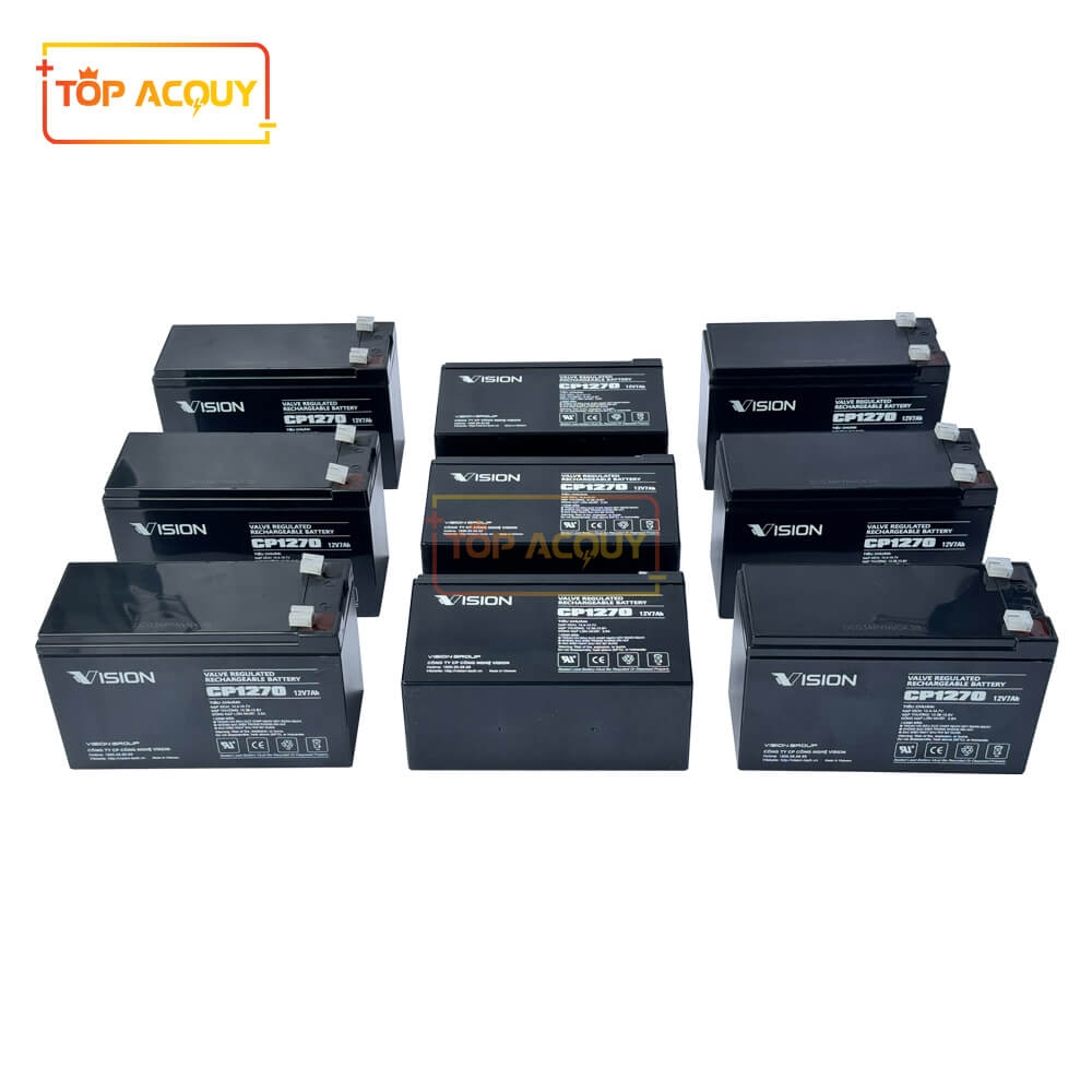 ẮC QUY VISION 12V - 7AH CP1270