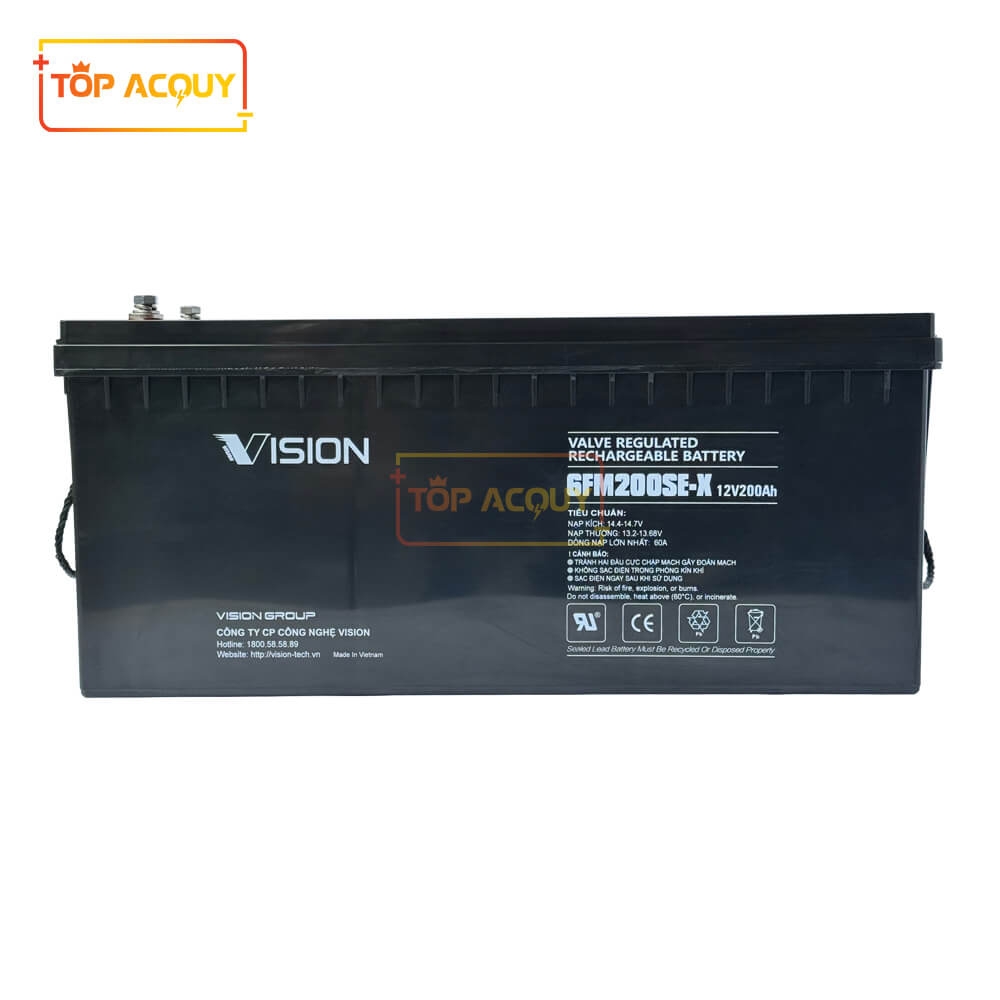 ẮC QUY VISION 12V - 200AH 6FM200SE-X