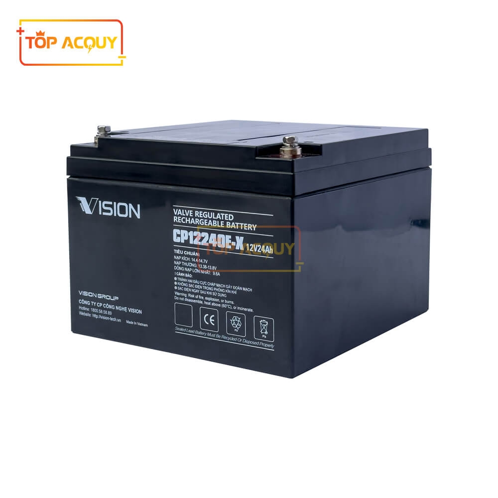 ẮC QUY VISION 12V - 24AH CP12240E-X