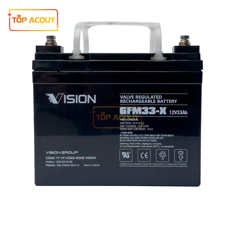 ẮC QUY VISION 12V - 33AH 6FM33-X