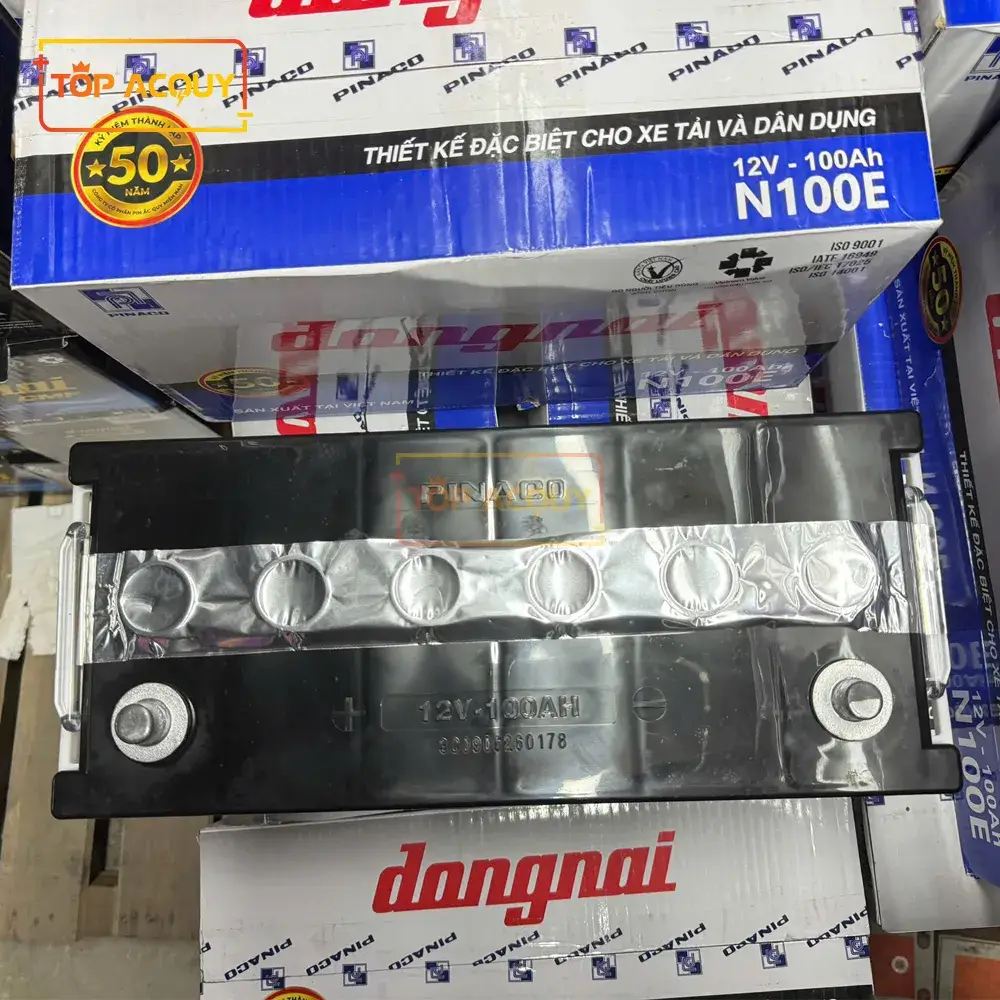 ẮC QUY ĐỒNG NAI 12V - 100AH N100E