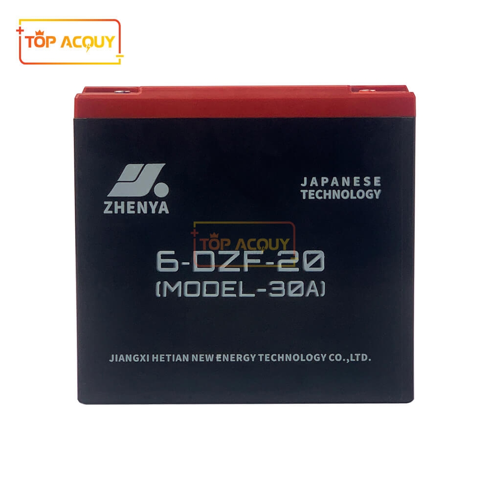 ĂC QUY XE MÁY ĐIỆN ZHENYA 12V-20AH 6-DZF-20