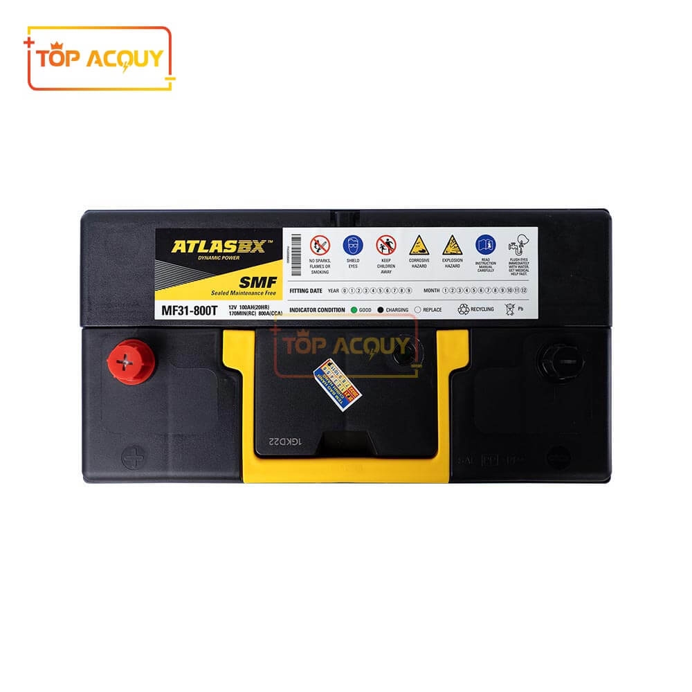 ẮC QUY ATLAS 12V - 100AH MF31800T