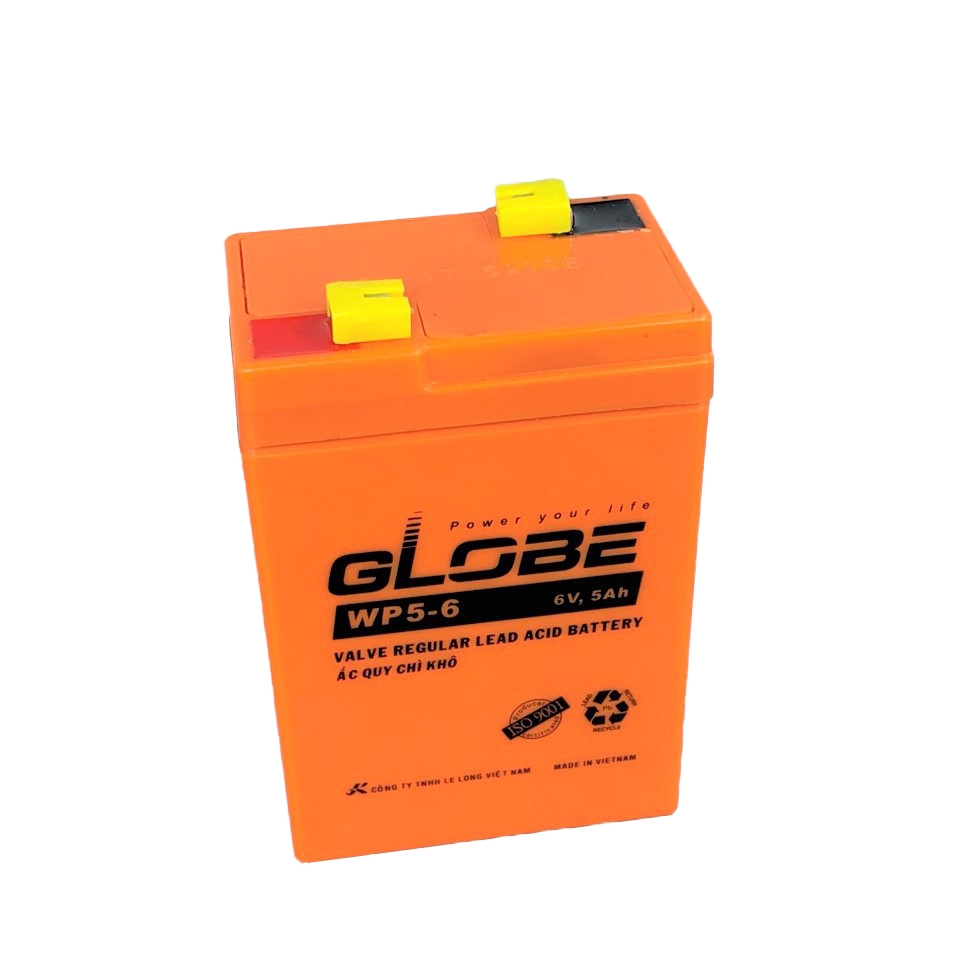 ẮC QUY GLOBE 6V - 5AH (WP5-6)
