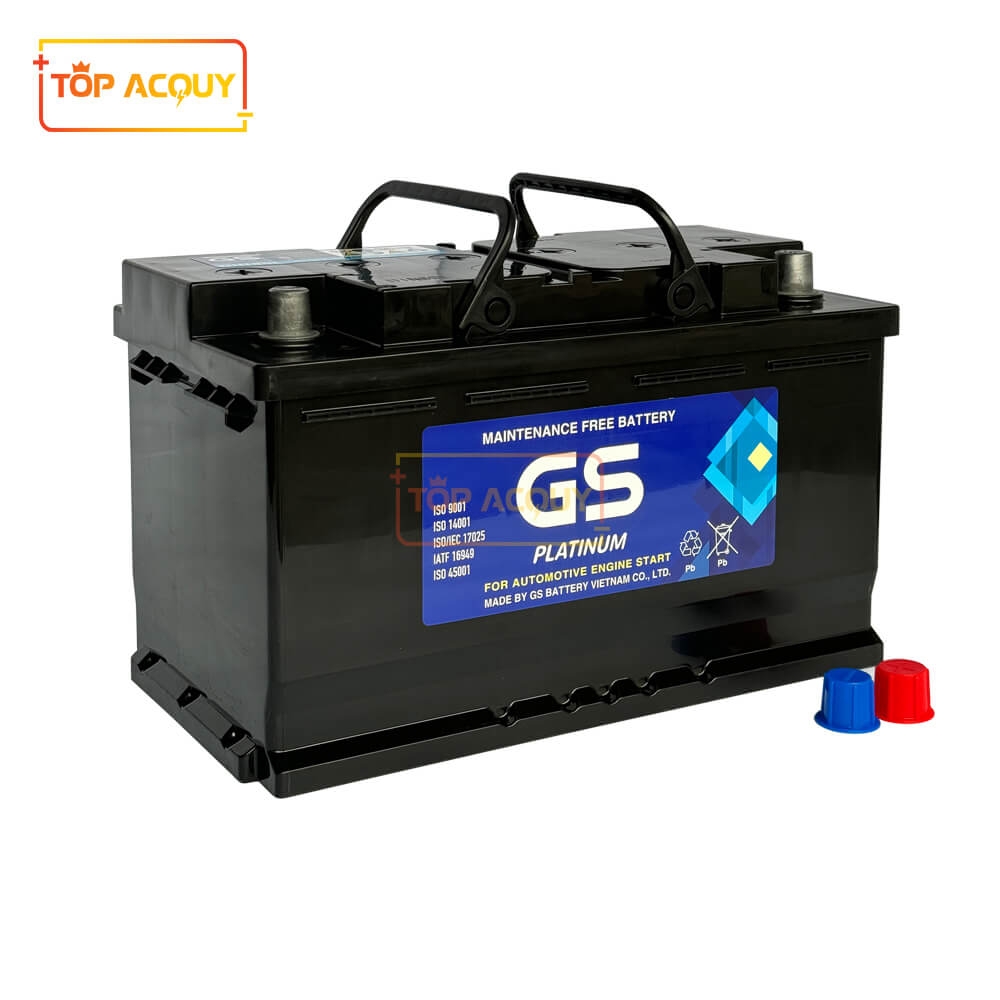 ẮC QUY MF GS 12V - 80AH DIN80L PLATINUM (NEW)