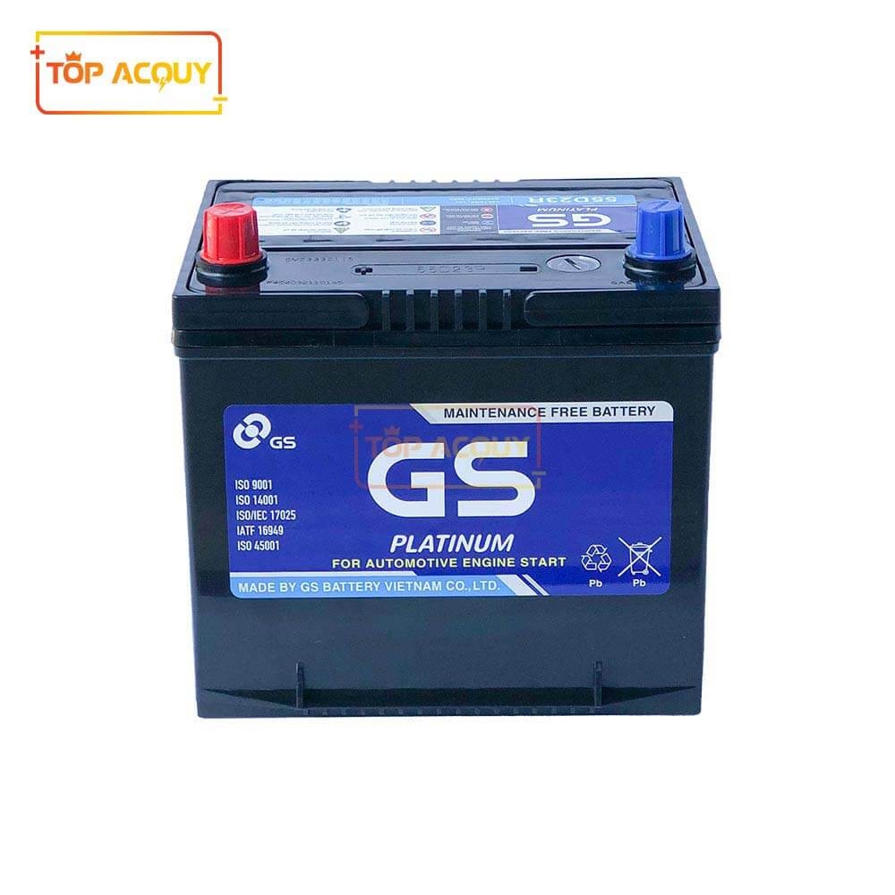 ẮC QUY GS 12V - 60Ah MF 55D23R