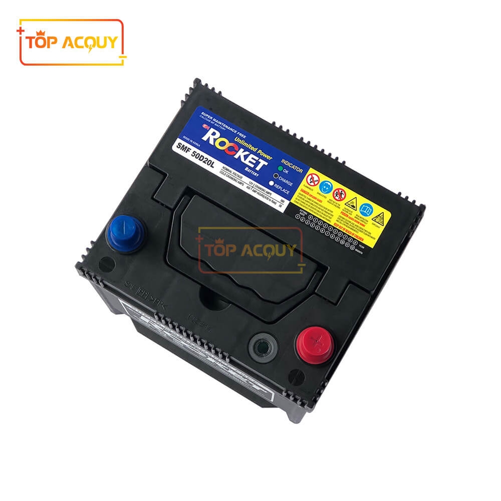ẮC QUY ROCKET 12V - 50AH SMF 50D20L
