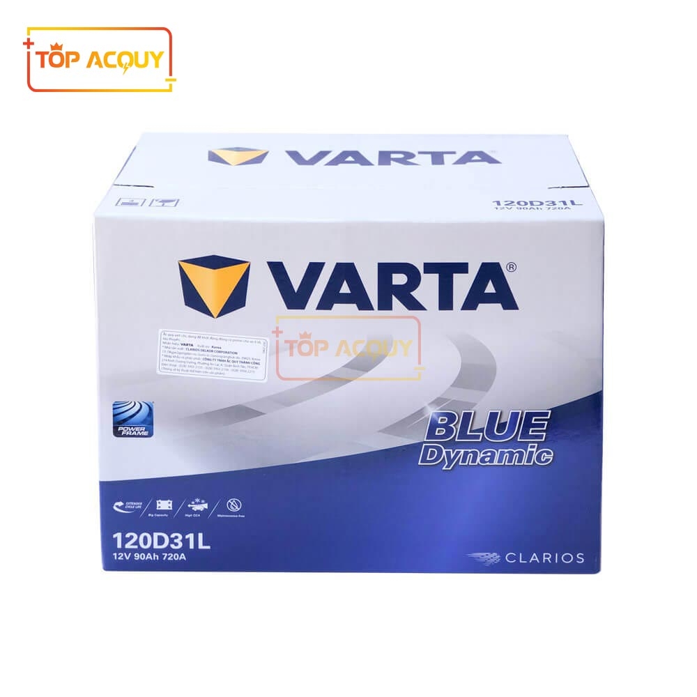 ẮC QUY VARTA 12V - 90AH 120D31L