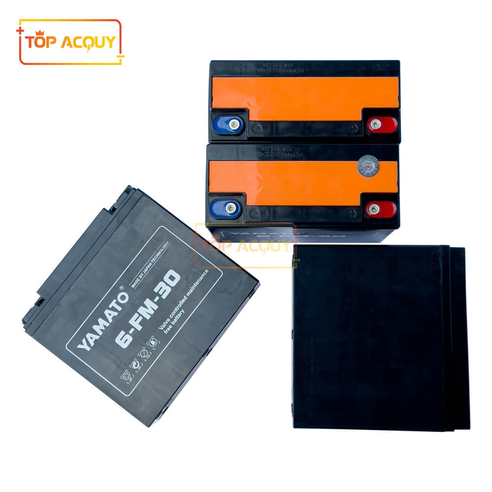 ẮC QUY YAMATO 6-FM-30 12V-30AH