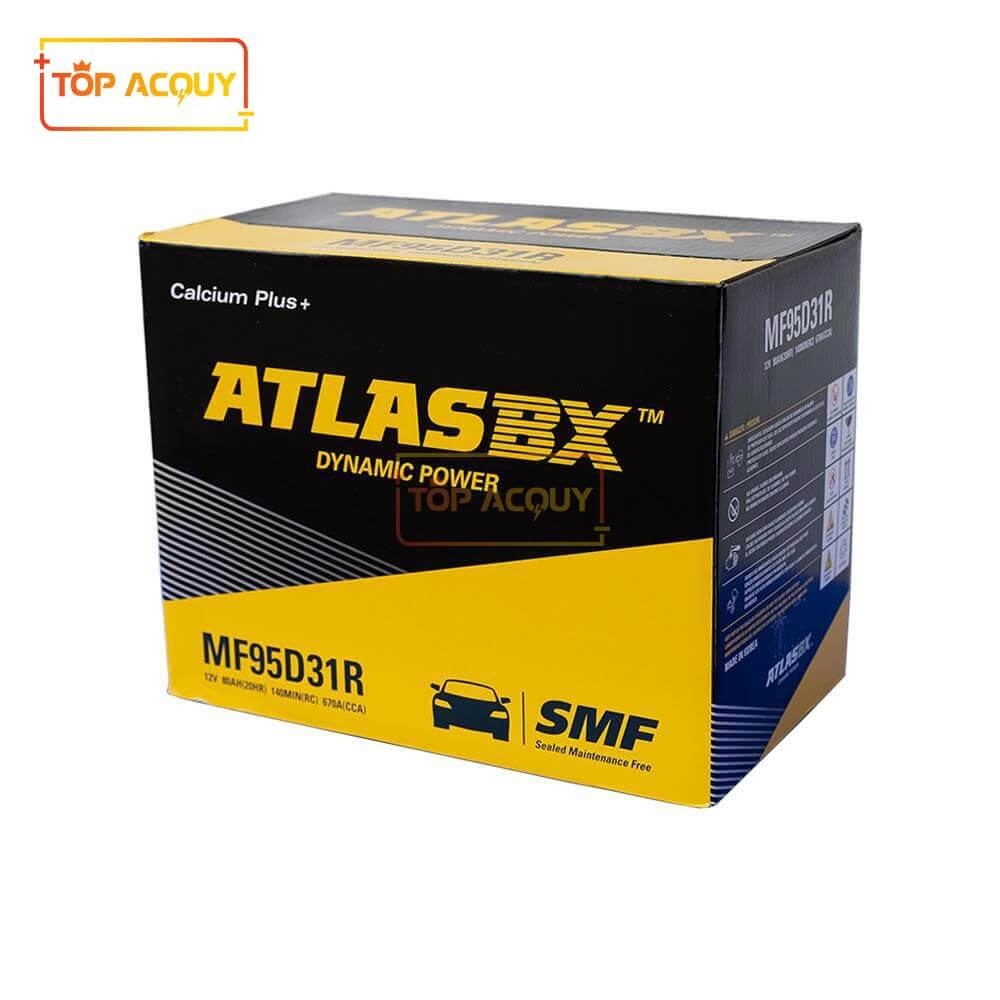 ẮC QUY ATLAS 12V - 80AH MF 95D31R