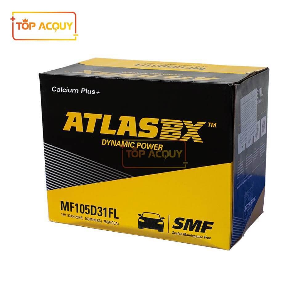 ẮC QUY ATLAS 12V - 90AH MF105D31FL