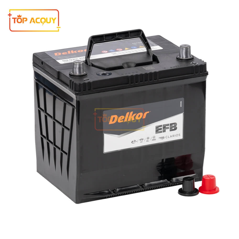 ẮC QUY DELKOR 12V - 65AH EFB Q-85 95D23L (START-STOP/I-STOP)