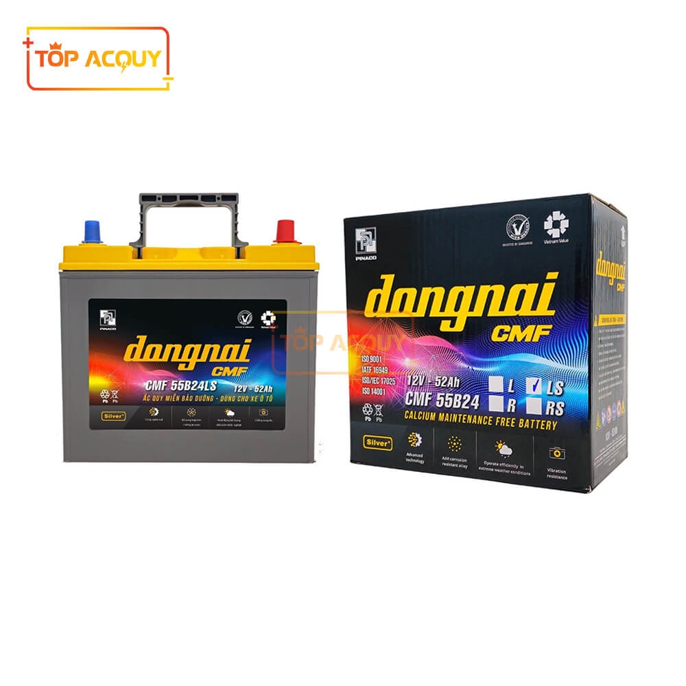 ẮC QUY ĐỒNG NAI 12V - 52AH CMF 55B24LS