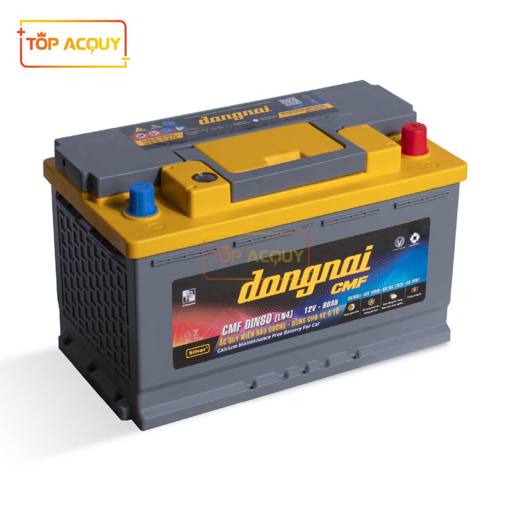ẮC QUY ĐỒNG NAI 12V - 80AH CMF DIN80 (L)