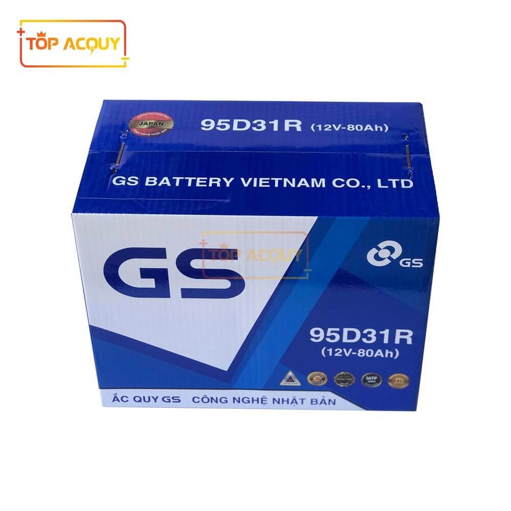 ẮC QUY GS 12V - 80AH 95D31R