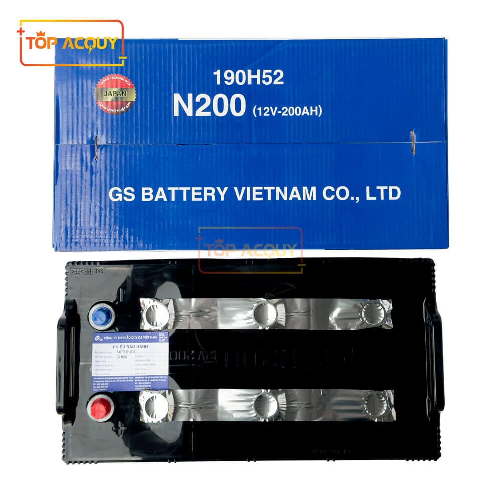 ẮC QUY GS 12V - 200AH N200