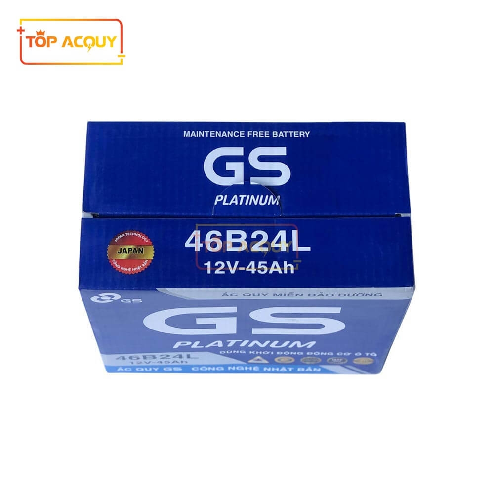 ẮC QUY GS 12V - 45AH MF 46B24L