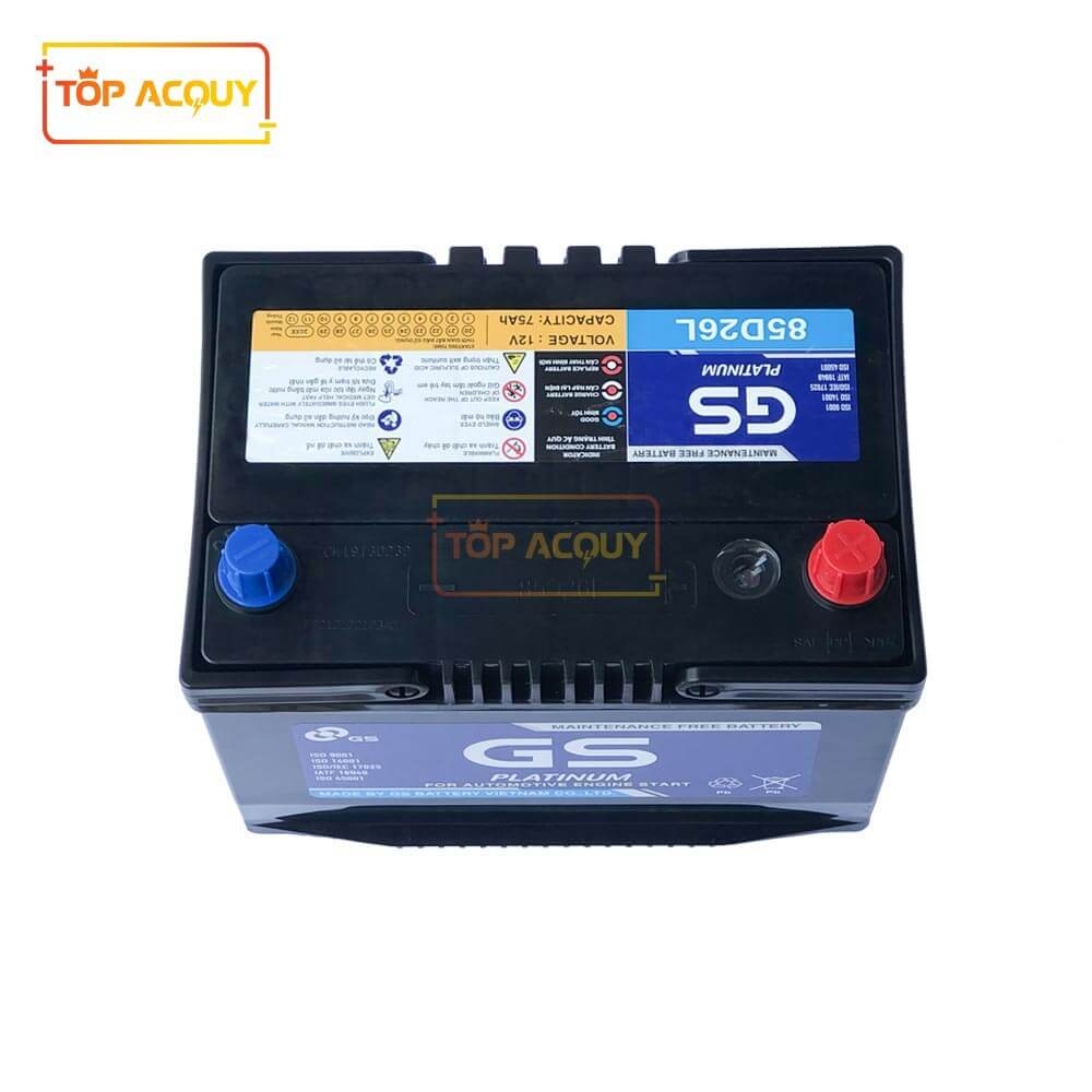 ẮC QUY GS 12V - 75AH MF 85D26L